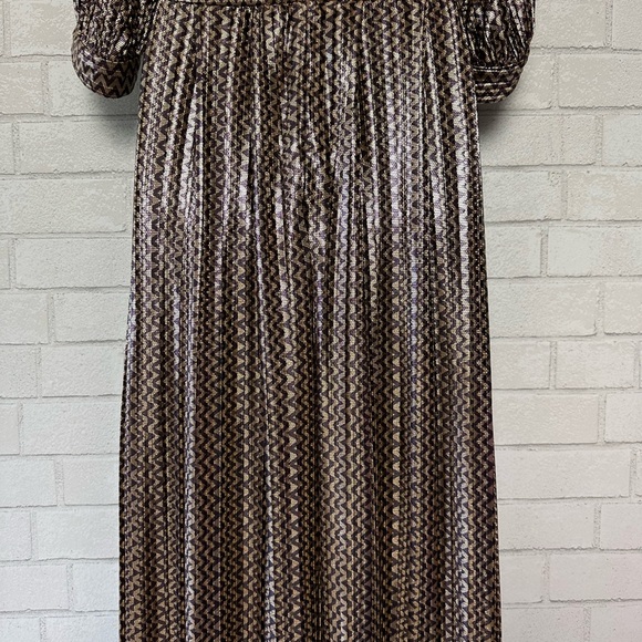 ba&sh Shimmering High Low Dress